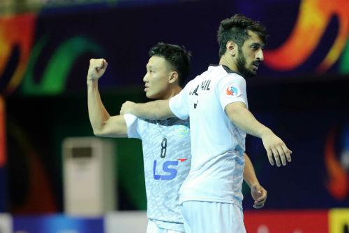 CLB Thái Sơn Nam 3 - 2 CLB Nagoya Oceans, vào bán kết futsal châu Á