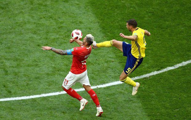 Hạ gục Thụy Sĩ, Thụy Điển lừng lững tiến vào vòng tứ kết (Saostar.vn)