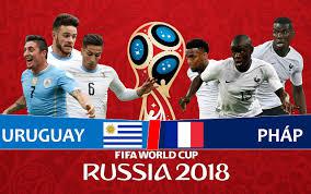 Trực tiếp tứ kết World Cup 2018 Pháp vs Uruguay